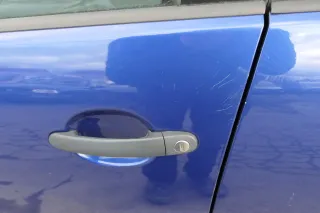 VW Golf 5 V 1K Tür vorne links Fahrertür 4/5-Türer blau LA5J laserblue TÜRBLATT - Bild 5