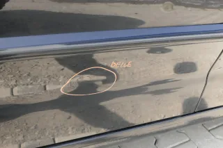 VW Polo Variant Kombi 6Kv oder Caddy 9Kv Tür vorne links schwarz L041 ohneAnbaut - Bild 4