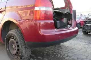 VW Touran 1T Stoßstange hinten Heckstoßstange Stoßfänger rot braun LA3W red spic - Bild 4