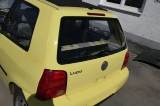 VW Lupo 6X Heckklappe Klappe Kofferraumklappe Scheibe gelb LD1B hinten ohen Anba - Bild 4