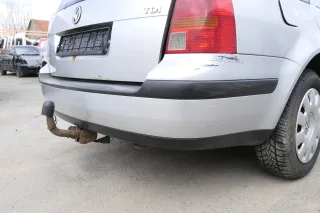VW Golf 4 Kombi Avant Stoßstange hinten Heckstoßstange Stoßfänger silber LA7W - Bild 3