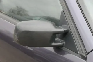 VW Passat 3A 35i elektrischer Spiegel Außenspiegel rechts + Glas schwarz matt - Bild 1