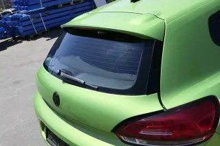 VW Scirocco 3 Heckklappe Klappe Scheibe grün LR6T Spoiler - Bild 3