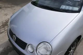 VW Polo 9N Motorhaube Klappe vorne silber grau LA7W reflexsilber bisca.Bj.2004 K - Bild 3