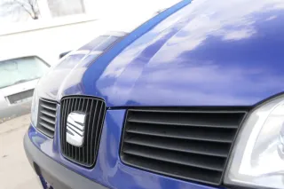 Seat Ibiza 6K Cordoba Motorhaube Haube Klappe vorn blau LS5N Facelift 99-2002 - Bild 7