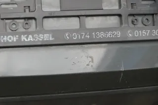Seat Altea 5P Stoßstange hinten Heckstoßstange Stoßfänger grau LW7Z - Bild 2