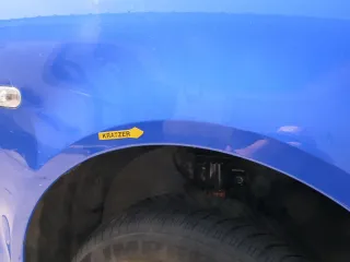 VW Polo 9N Kotflügel vorne rechts blau LA5F bis ca.Bj.2004 - Bild 14