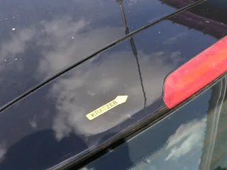 VW Polo 9N3 9N Heckklappe Kofferraumklappe Klappe schwarz LC9Z ohne Anbauteile - Bild 15