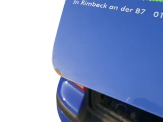 Golf 4 Bora Kombi Variant Heckklappe Klappe Scheibe hinten blau LA5C ohne Anbaut - Bild 18