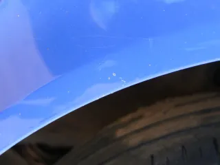 VW Golf 4 1J Kotflügel vorne rechts blau LA5C - Bild 12