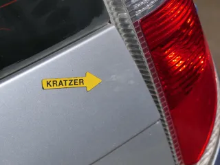 Skoda Roomster 5J Heckklappe hinten Kofferraumklappe mit Scheibe silber - Bild 6