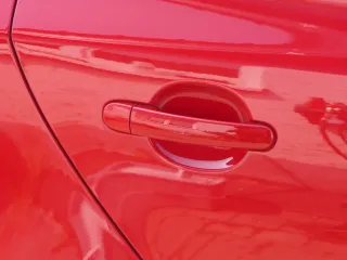 Skoda Fabia 5J Limousine Tür hinten rechts rot LF3K - ohne Anbauteile - Bild 4