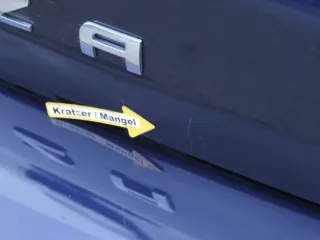 Ibiza 6L Heckklappe Klappe hinten Kofferraumklappe blau LW5U - ohne Spoiler - Bild 10