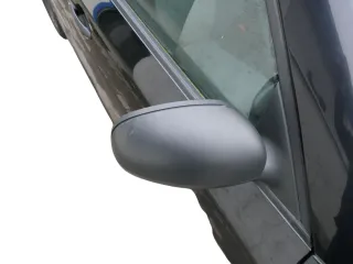 Skoda Fabia 5J mechanisch Spiegel Außenspiegel rechts mit Glas schwarz - Bild 2