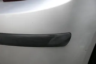 Skoda Fabia 6Y Schrägheck Stoßstange hinten Heckstoßstange grau silber LF7T - Bild 9