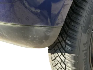 VW Polo 9N 9N3 Stoßstange Heckstoßstange hinten blau LB5N - Bild 14