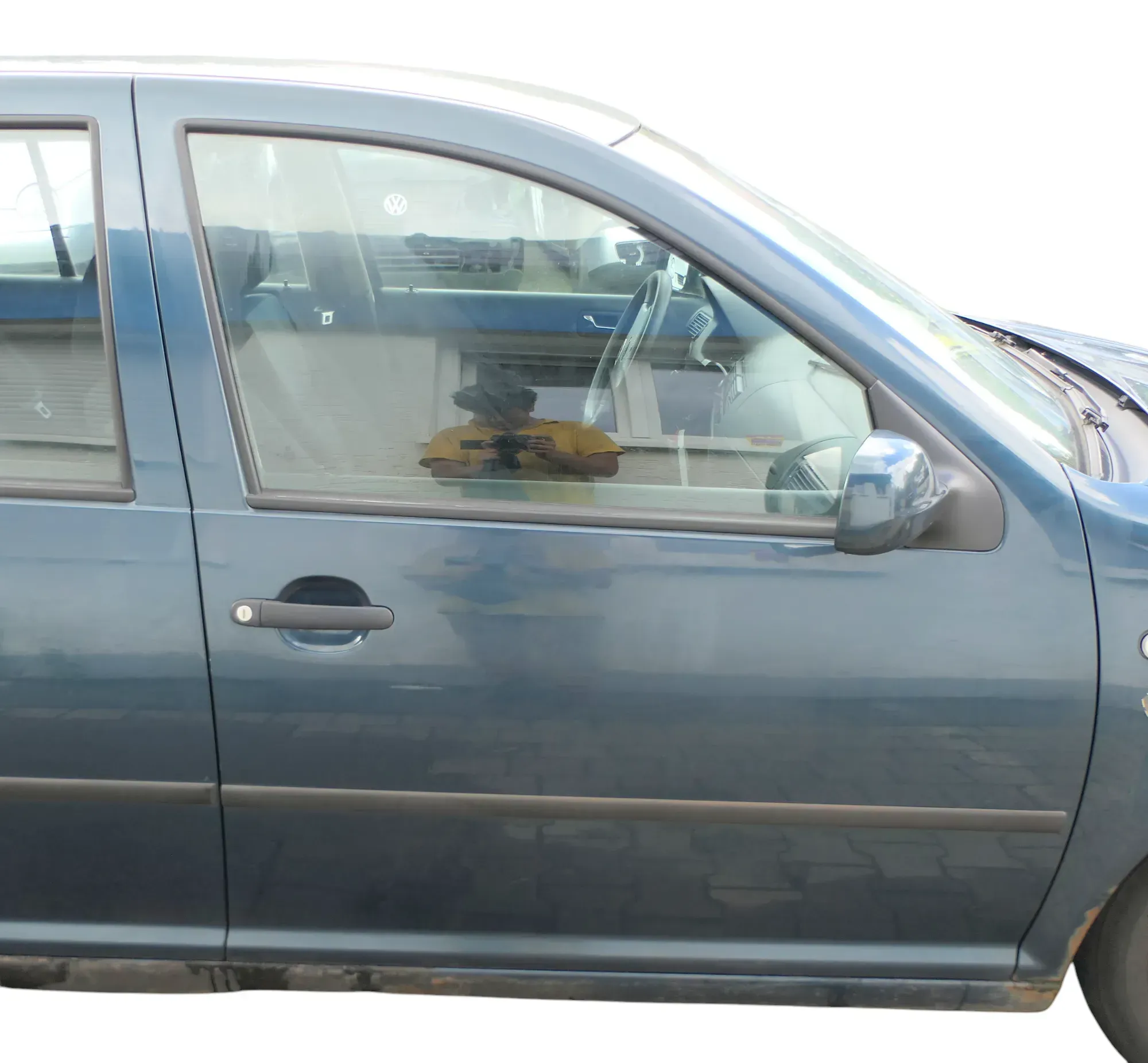 VW Golf 4 Bora Tür vorne rechts Beifahrertür 4/5-Türer+Kombi Variant grün LC6X - Bild 1