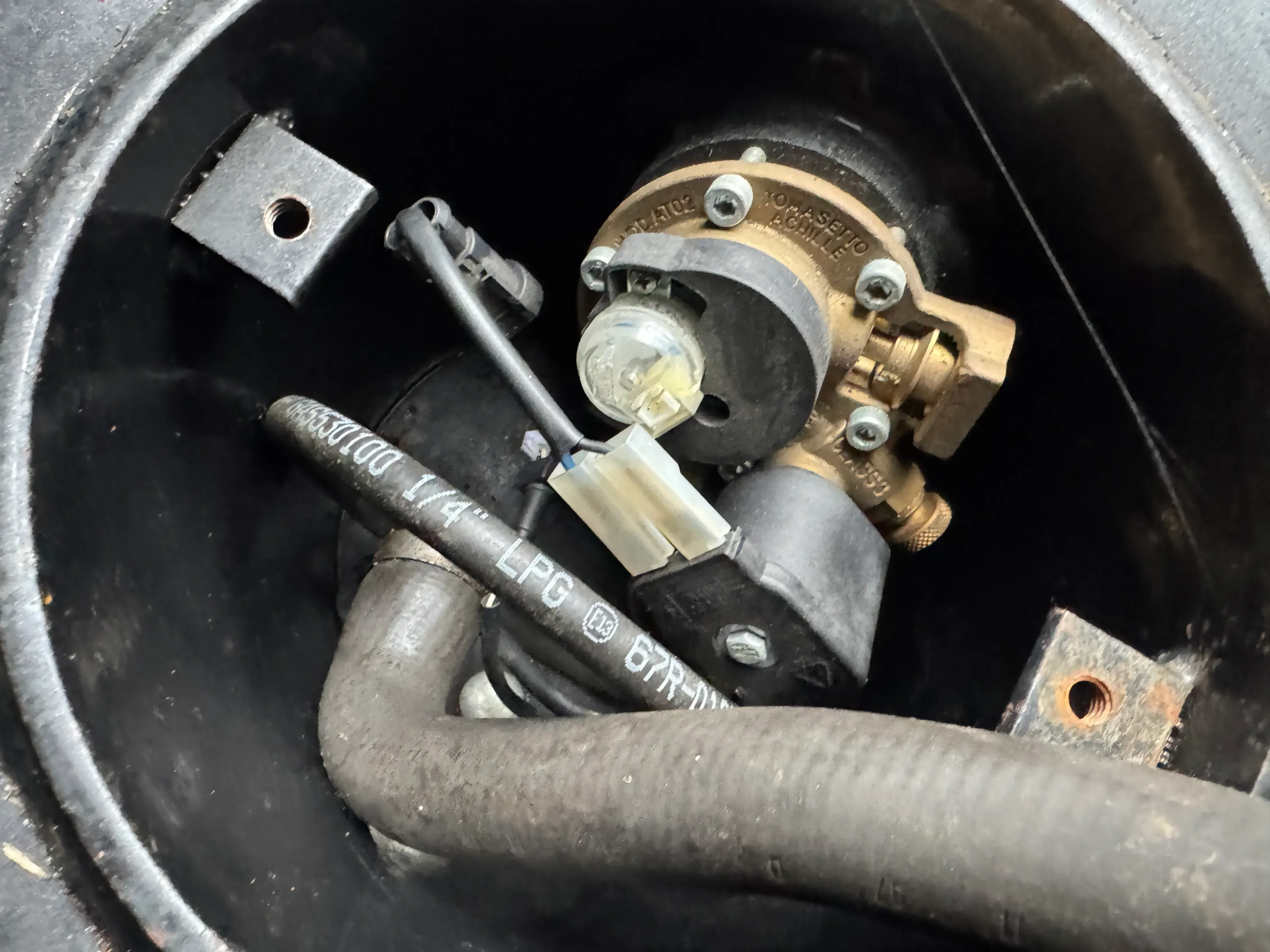 Anzeige Tank Relais Geber Tankgeber Gas LPG CNG FrontgasTomasetto Achille - Bild 1