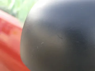 Skoda Fabia 6Y mechanischer Spiegel Außenspiegel rechts schwarz Glas - Bild 3
