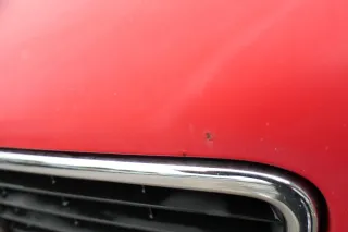 Audi 80 Motorhaube Frontklappe Haube rot LY3H - OHNE Grill - Bild 7