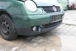 VW Lupo 6x Stoßstange vorne Frontstoßstange Stoßfänger grün LA6N - Bild 4