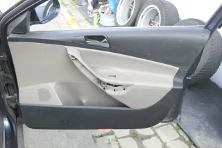 VW Passat 3C Variant 4x Türverkleidung Verkleidung Tür Leder latte macchiato sch - Bild 1