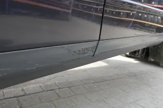 Audi A4 B6 8E Türblatt Tür hinten rechts blau LZ5L Kombi Avant + Rahmen - Bild 4