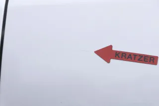 Fabia 6Y Kombi + Limousine Tür vorne links Fahrertür grau silber LF7T ohneAnbaut - Bild 2