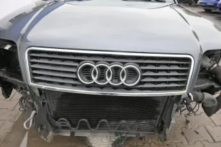 Audi A6 4B Motorhaube Klappe vorn Facelift (ab. Mitte 2002) grau LX7Z + Grill - Bild 2