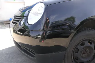 VW Lupo 6X Stoßstange vorne Frontstoßstange Stoßfänger schwarz L041 - Bild 2