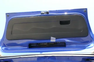 VW Golf 3 Cabrio Heckklappe Kofferraumklappe hinten Klappe blau LW5Z ohneAnbaute - Bild 4