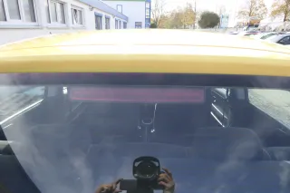 VW Fox 5Z Heckklappe Kofferraumklappe Klappe hinten + Scheibe gelb LY1C - Bild 5