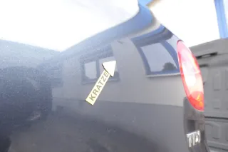 VW Golf 5 V Heckklappe hinten Kofferraumklappe + Scheibe grau LC5F blau - Bild 5
