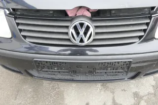 VW Polo 6N2 Stoßstange vorne Frontstoßstange Stoßfänger schwarz LC9Z +Grill d - Bild 2