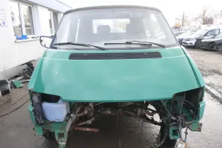 VW T4 Transporter Pritsche Motorhaube Haube Klappe vorne grün - Bild 1
