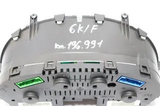 Seat Ibiza 6K3 Tachometer Tacho Kombiinstrument 6K0920801C 196.000km AUC AUD AN - Bild 2
