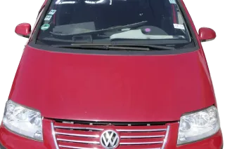 VW Sharan 7M Motorhaube Klappe Haube vorn vorne rot LK3A abca.Bj2000passend - Bild 1
