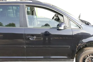 VW Touran 1T 1T3 Tür vorne rechts Beifahrertür schwarz LC9X e - ohne Anbauteile - Bild 1