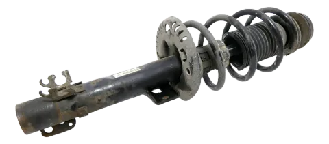 1x VW Polo 6R 6J Federbein Stoßdämpfer Feder vorne Federn Benziner 6R0413031C