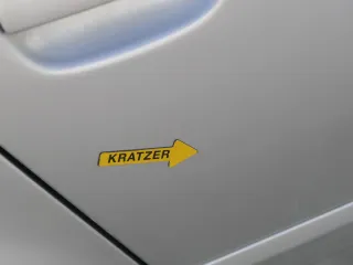 Audi A6 4B C5 Tür Türblatt hinten rechts nur Türblatt silber LY7W -ohneAnbauteil - Bild 8