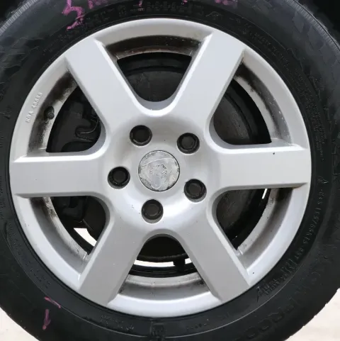 1x Felge Alufelge VW Passat 3BG 6jx15 H2 ET45 KBA 46653 KBA46653 Alu LK 112   1