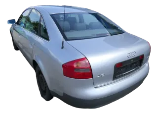 Audi A6 4B Limousine Stoßstange hinten Heckstoßstange Stoßfänger silber LY7M - Bild 1