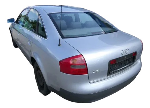 Audi A6 4B Limousine Stoßstange hinten Heckstoßstange Stoßfänger silber LY7M