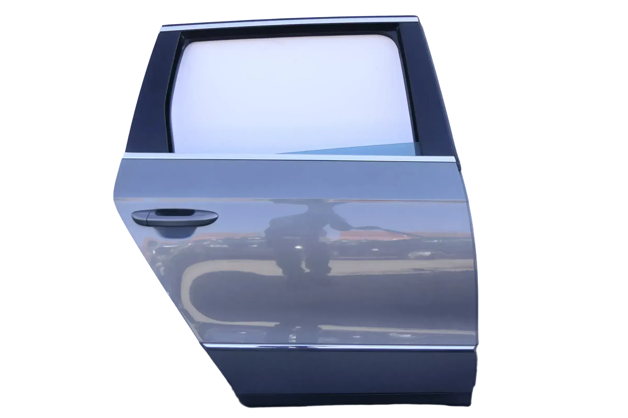 VW Passat 3C Kombi Variant Tür hinten rechts grau LA7T - Bild 1