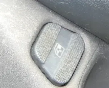 VW Golf 3 Cabrio 1E elektrischer Fensterheber Schalter vorne rechts - blau