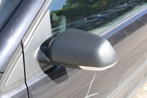 VW Polo 9N 9N3 mechanisch Spiegel Außenspiegel links vorne schwarz  Blinker