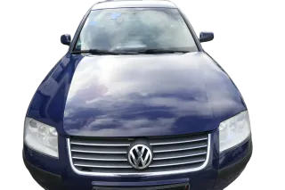 VW Passat 3BG Motorhaube Klappe vorne vorn Haube blau LA5E - Bild 1