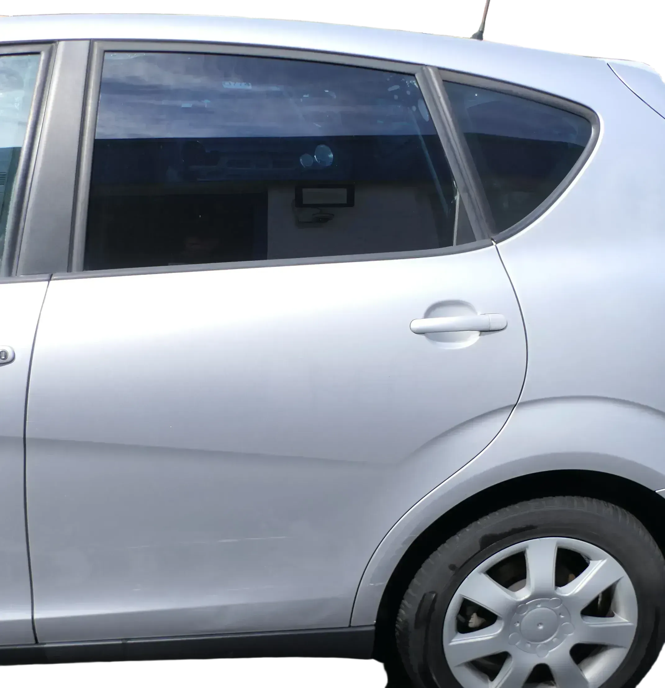 Seat Altea 5P Tür hinten links grau silber LS7N - ohneAnbauteile - Bild 1