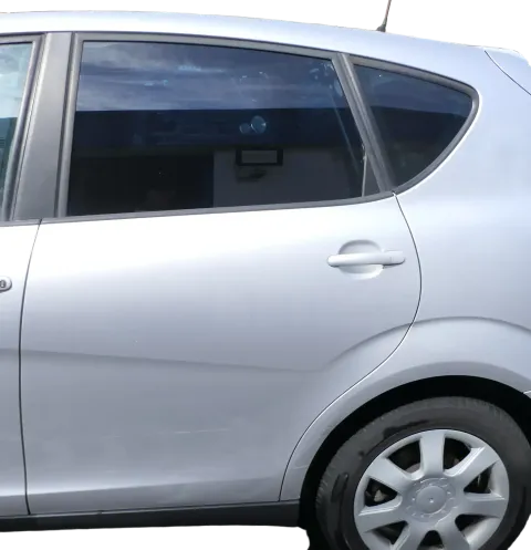 Seat Altea 5P Tür hinten links grau silber LS7N - ohneAnbauteile