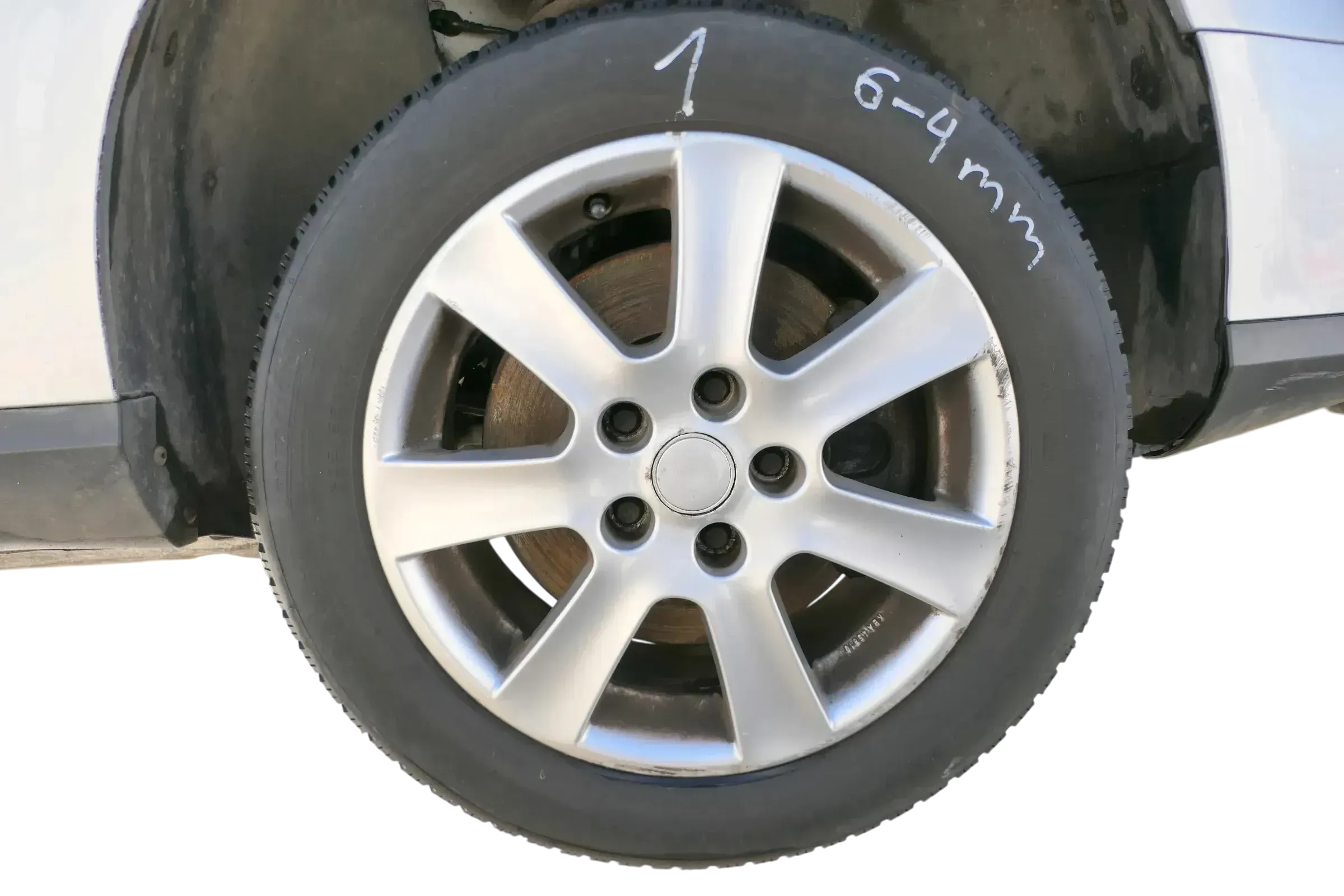 Passat 3C Golf Reifen Winterreifen 205/55 R16 91T Alufelgen Felgen 5-6mm Borbet - Bild 1